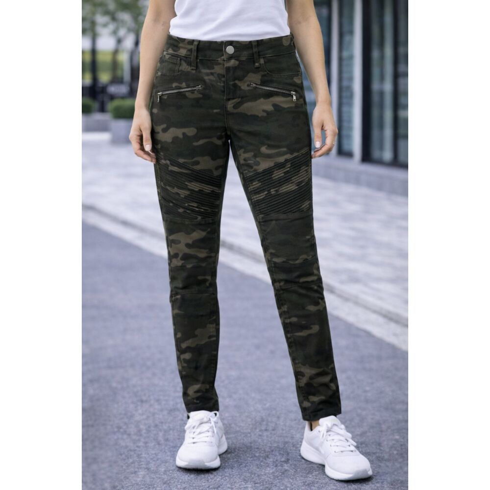 Tinseltown Camo Moto Skinny Leg Pants Junior 3